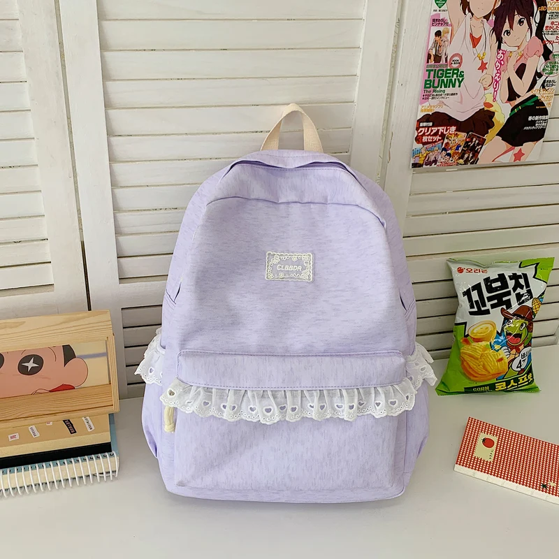 Eleganter Rüschen-Spitzenrucksack
