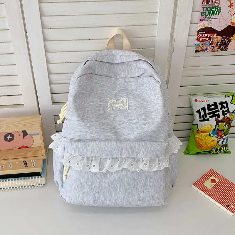 Eleganter Rüschen-Spitzenrucksack