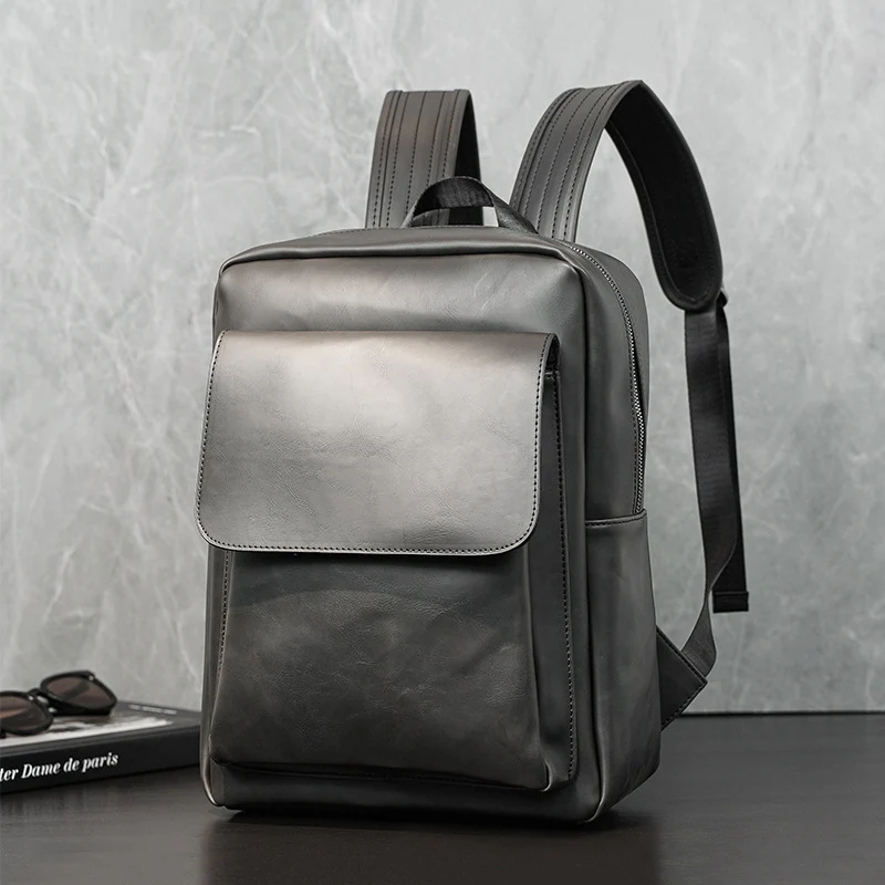 Eleganter Rucksack aus hochwertigem Kunstleder mit multifunktionalen Fächern Skanto