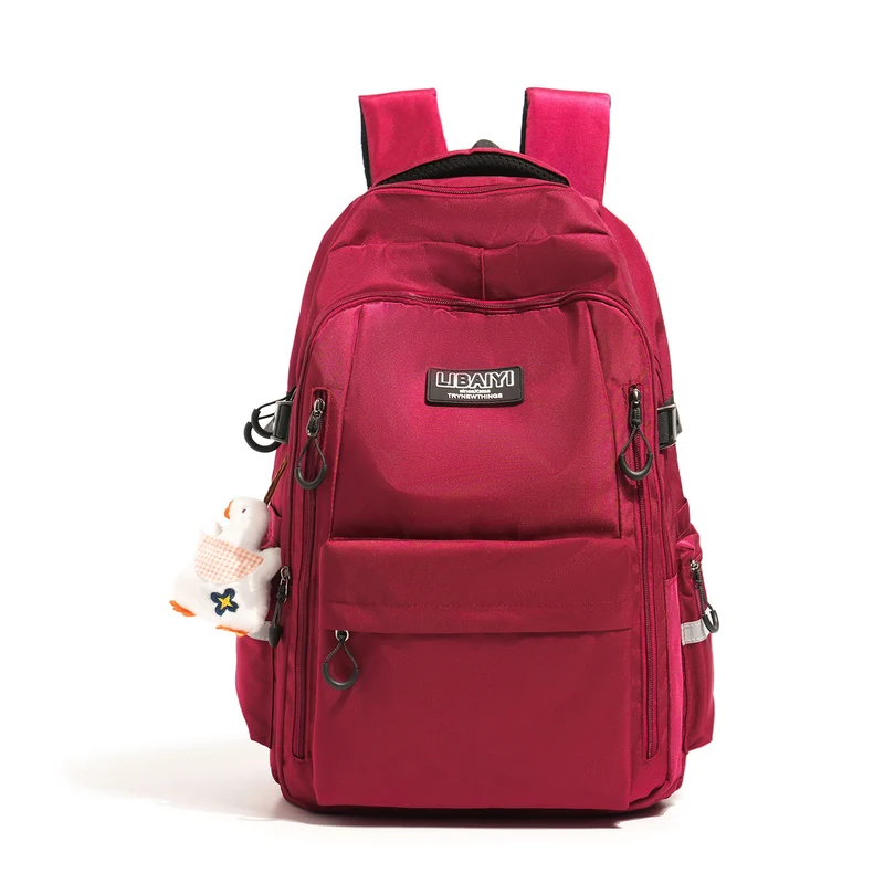 Robuster Reiseschulrucksack mit mehreren Fächern