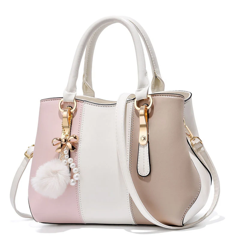Elegante mehrfarbige Handtasche Skanto