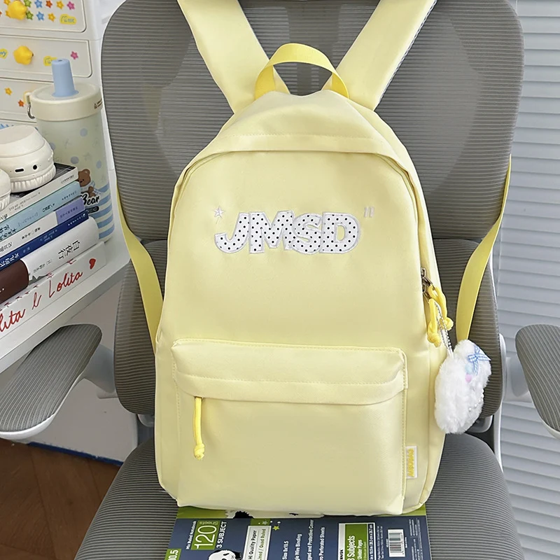 Lässiger Schulrucksack mit vielen Taschen
