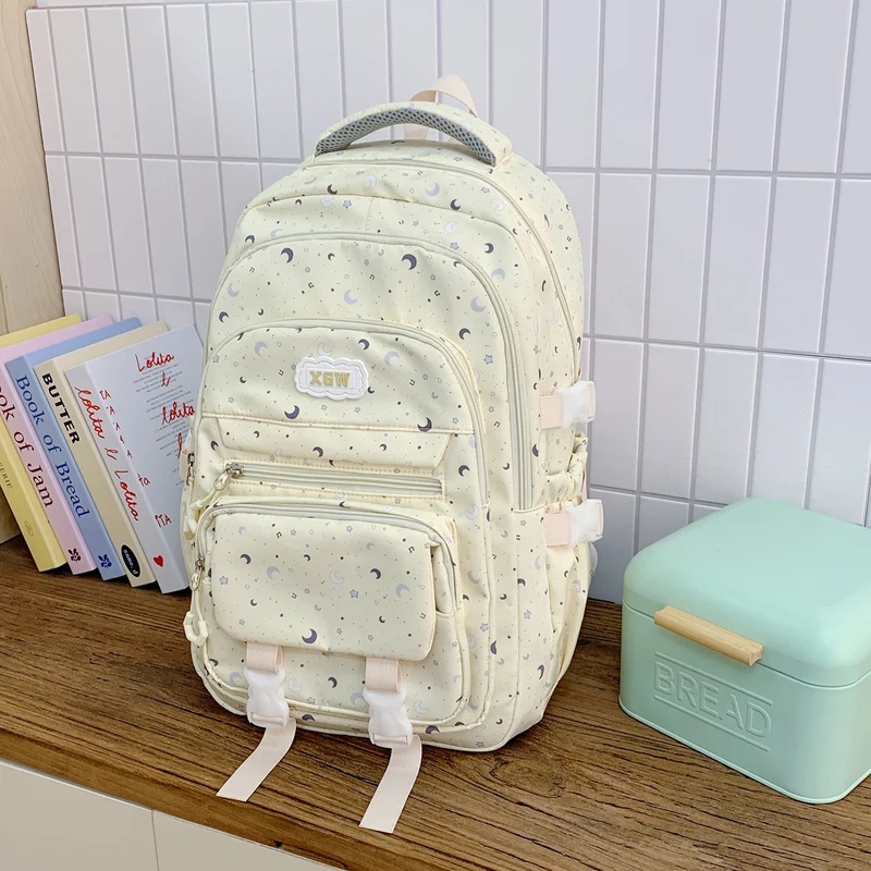 Design-optimierter Schulrucksack mit mehreren Fächern