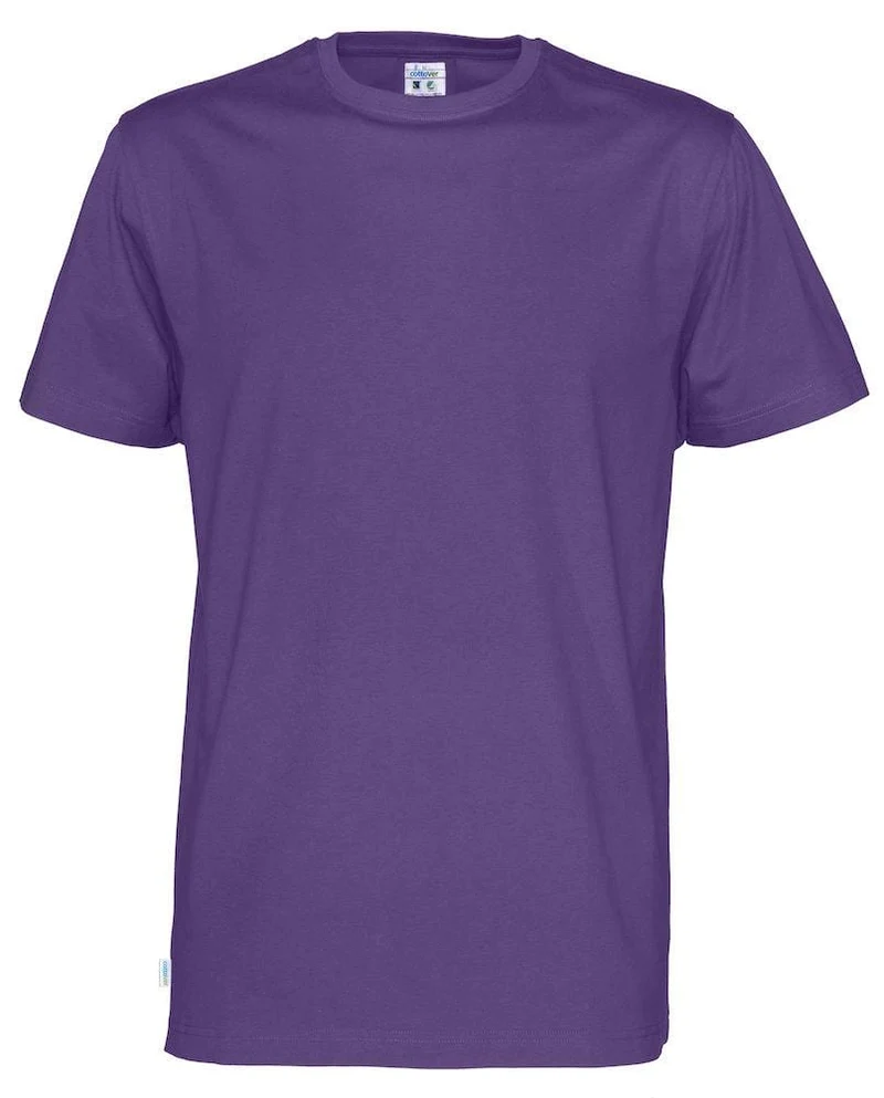 Cottover Unisex T-shirt mit Rundkragen in vielen Farben