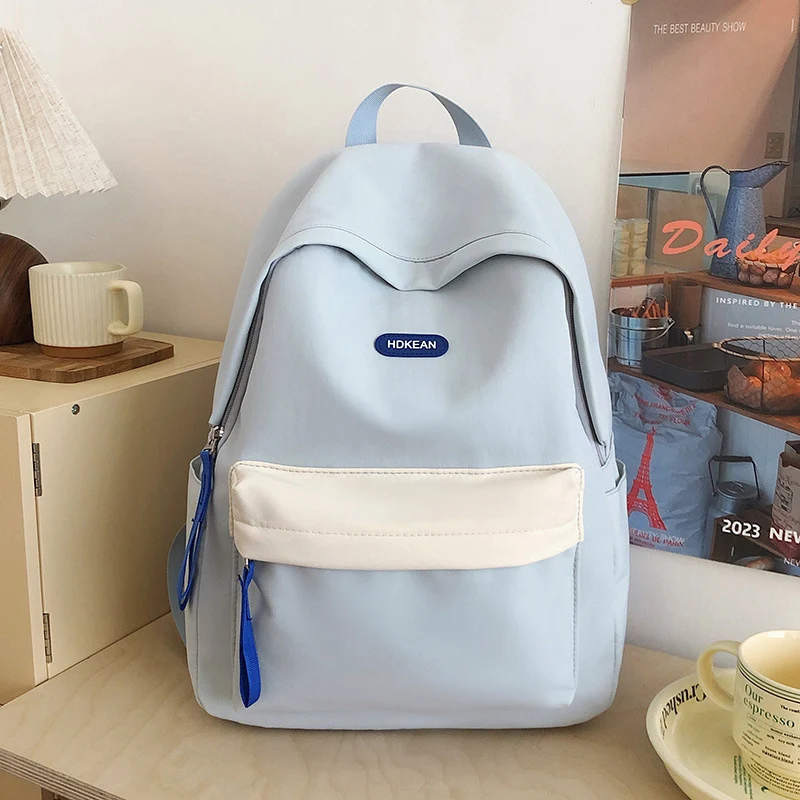 Leichter mehrfarbiger Freizeit-Schulrucksack