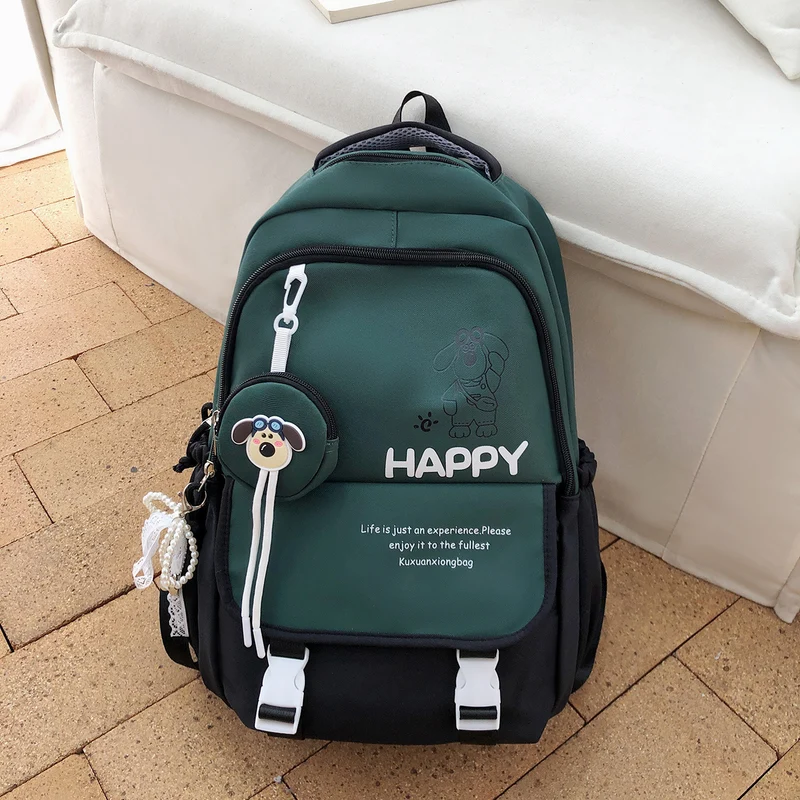 Niedlicher lässiger Schulrucksack mit Hunde-Motiv