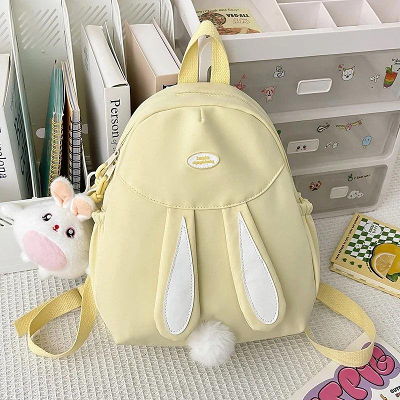 Niedlicher Schulrucksack mit Hasenohren