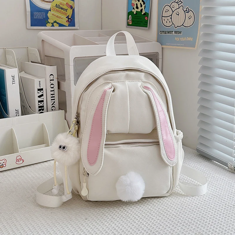 Niedlicher Mini-Schulrucksack mit Hasenohren