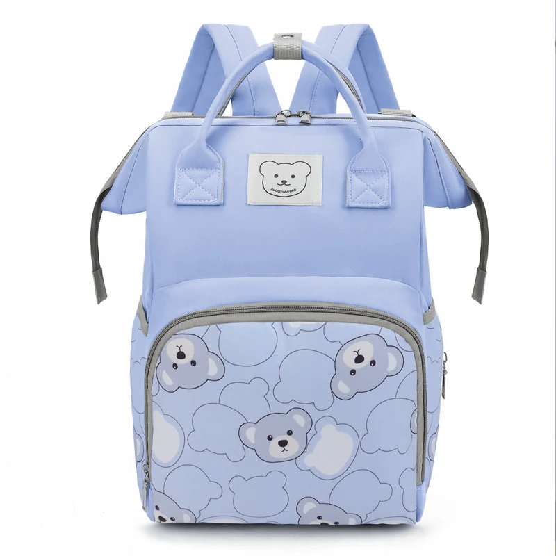 Niedlicher Schulrucksack mit Tiermotiv und mehreren Fächern