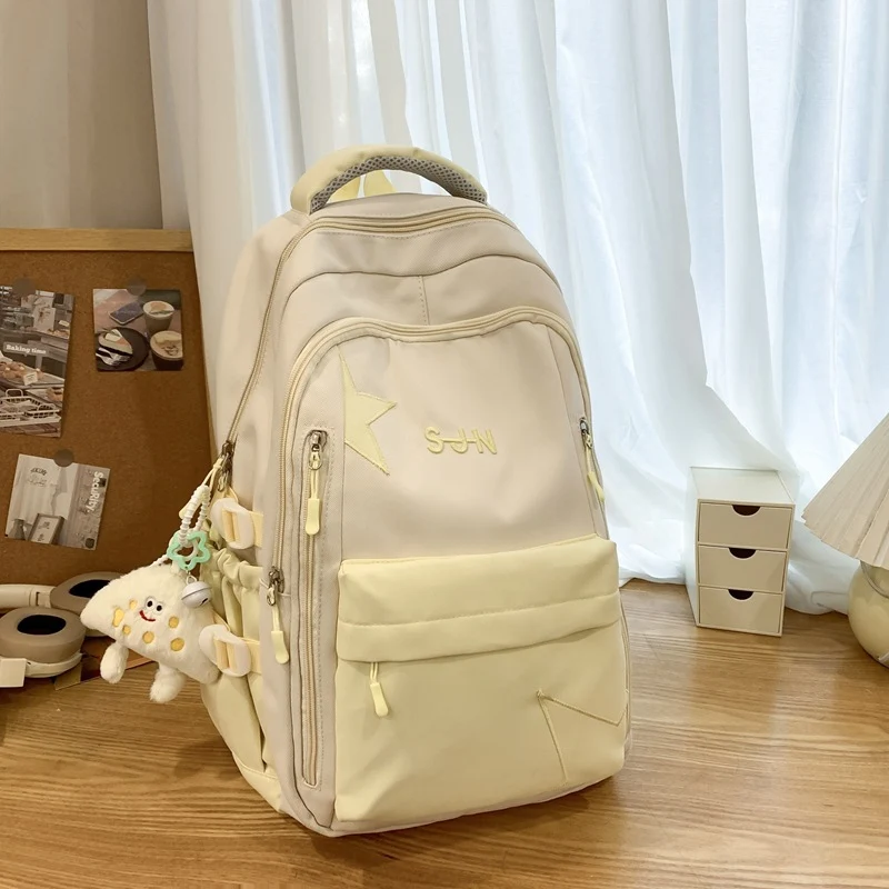 Multifunktionaler leichter Schulrucksack mit Sternen