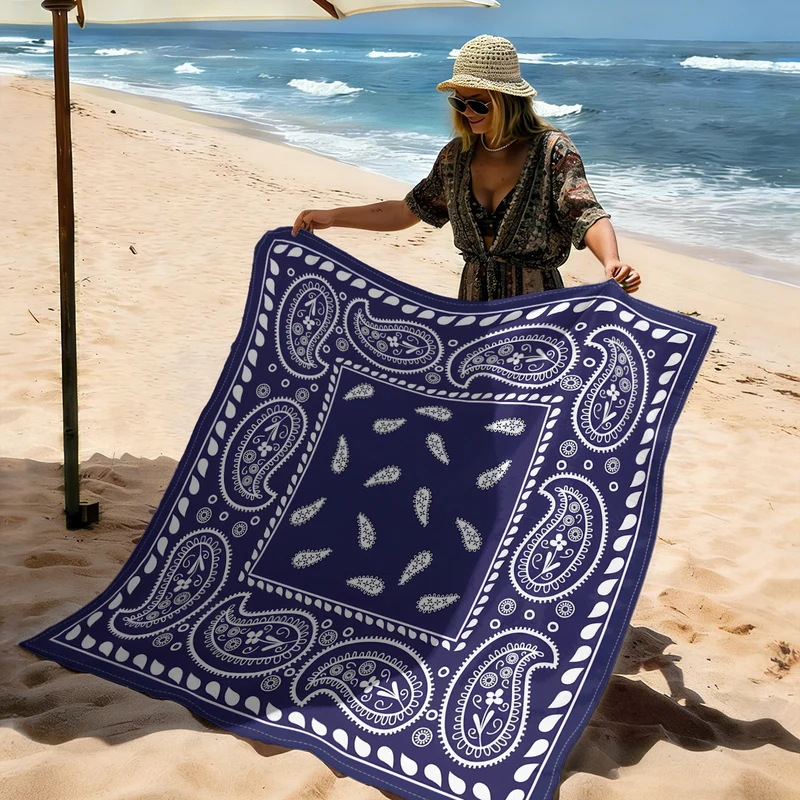 Strandmatte mit Mandala-Design Skanto