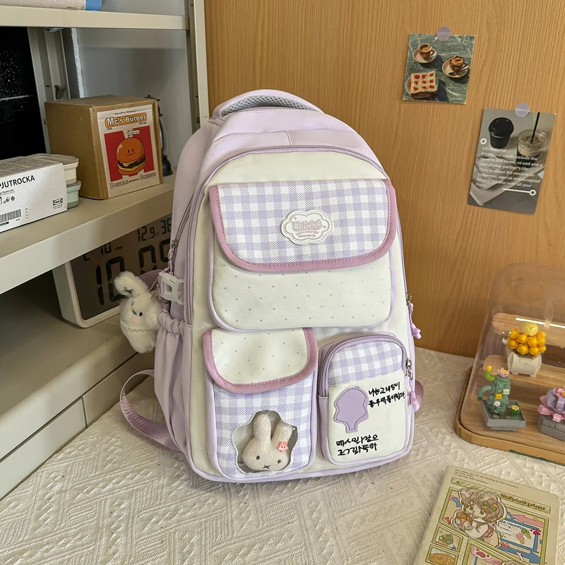 Niedlicher Plüschhasen-Schulrucksack für Kinder