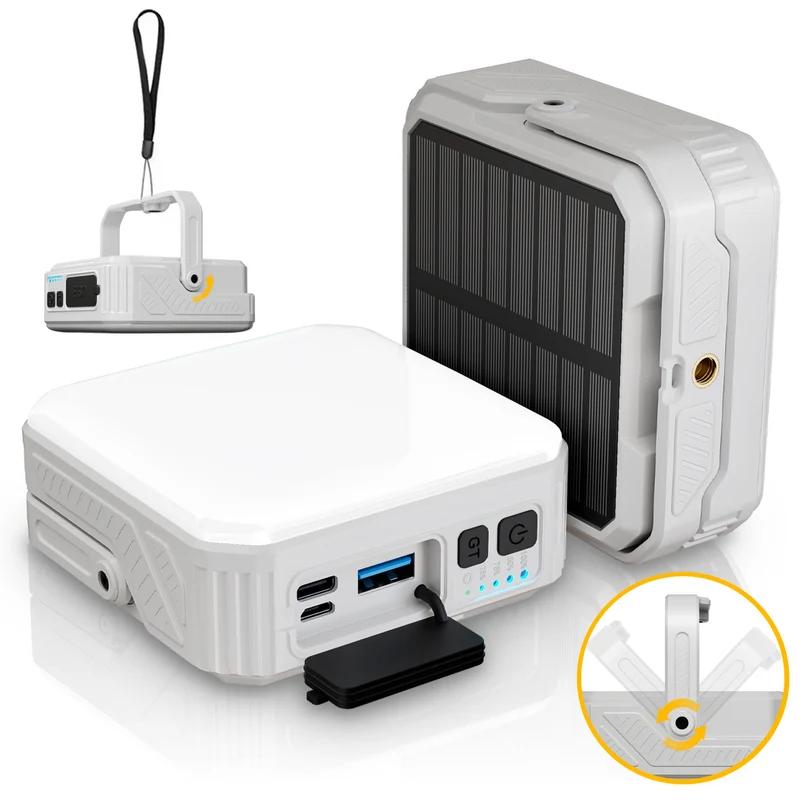 Tragbare Solar-Powerbank Skanto