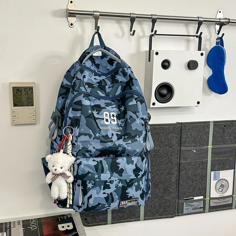 Multifunktionaler Urbaner Camouflage-Schulrucksack