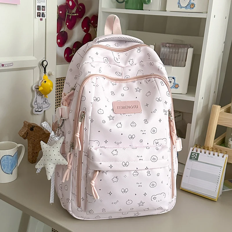 Bedruckter Rucksack für die Schule