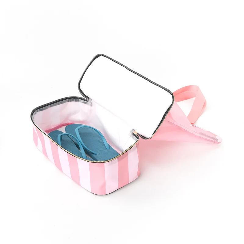 Strandtasche mit transparentem Design und viel Stauraum Skanto
