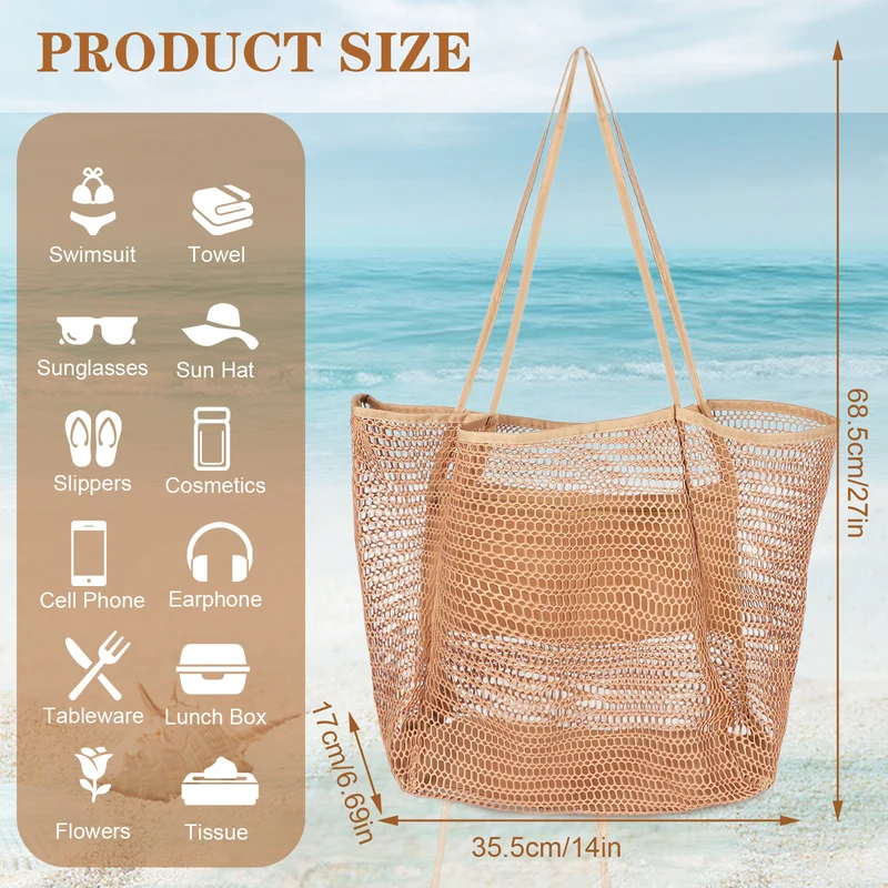 Netz-Strandtasche Skanto