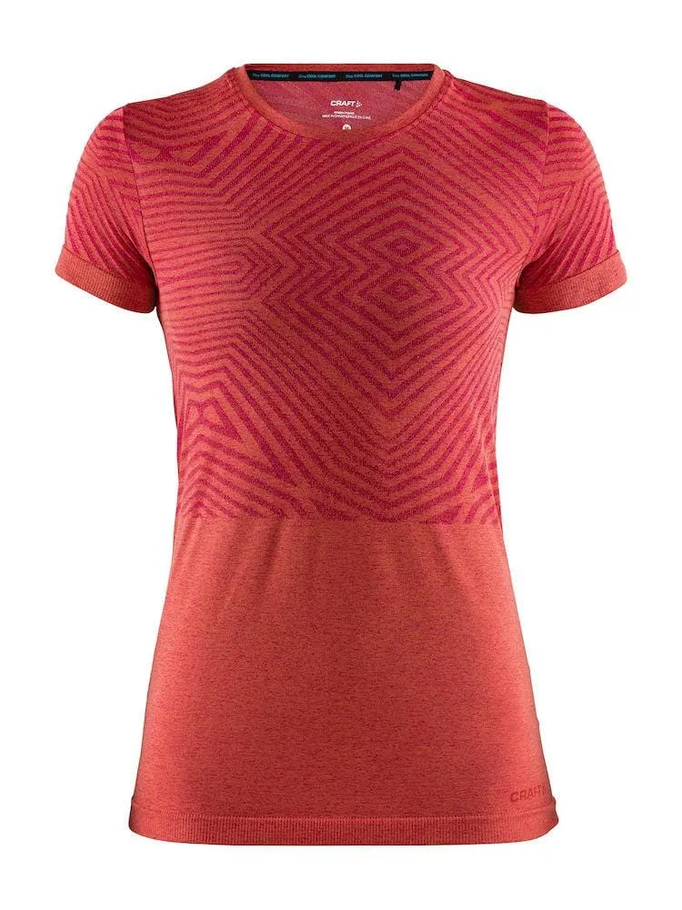 COOL COMFORT SHE RN SS WMN BLACK MEL XL