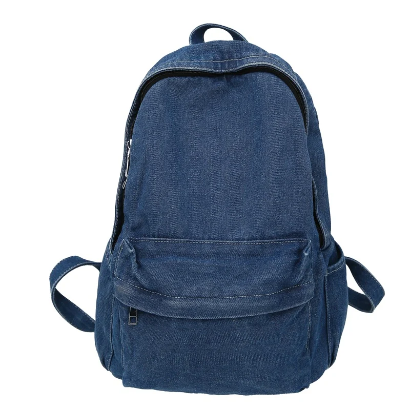 Klassischer Jeans-Schulrucksack