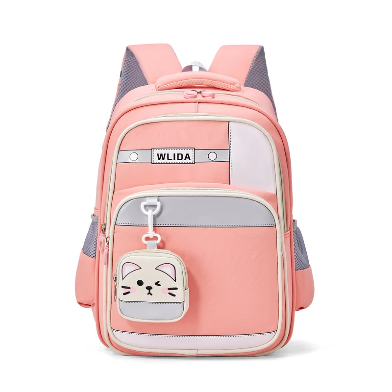 Schulrucksack für Mädchen mit niedlichem Katzen-Design
