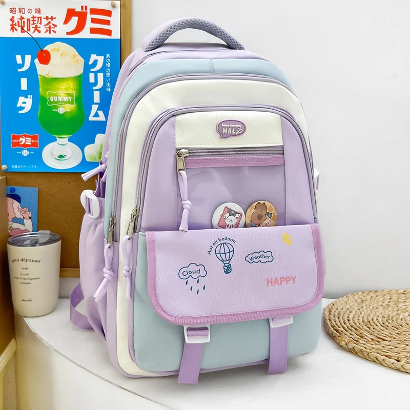 Niedlicher Schulrucksack mit Cartoon-Charakter