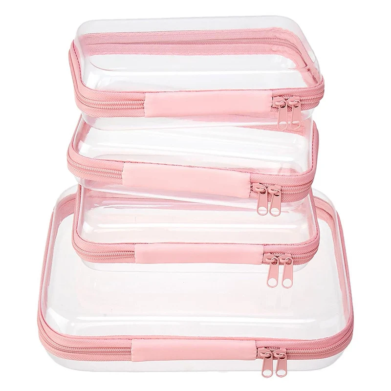 Aufbewahrungstaschen-Set mit transparentem Design Skanto