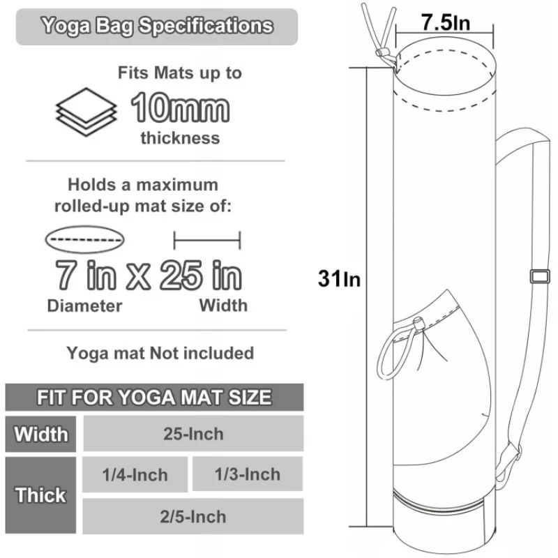 Yogamatten-Tragetasche Skanto