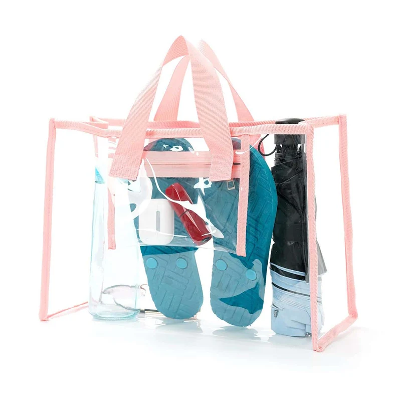 Transparente Strandtasche mit mehreren Innenfächern Skanto