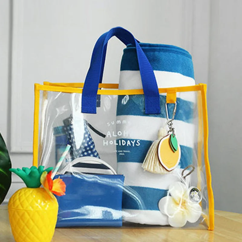 Transparente Strandtasche mit mehreren Innenfächern Skanto