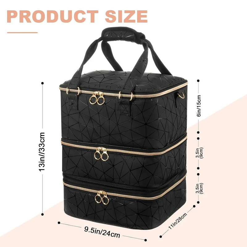 Kosmetiktasche mit mehreren Fächern Skanto