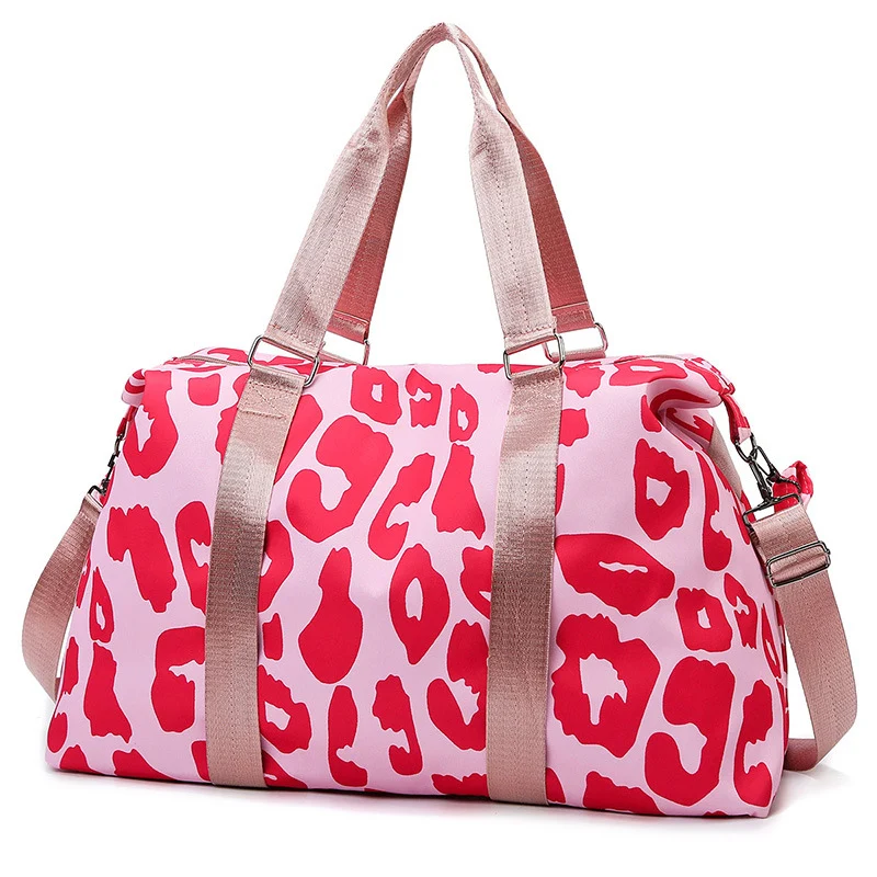 Sportliche Reisetasche mit trendigem Zebramuster Skanto
