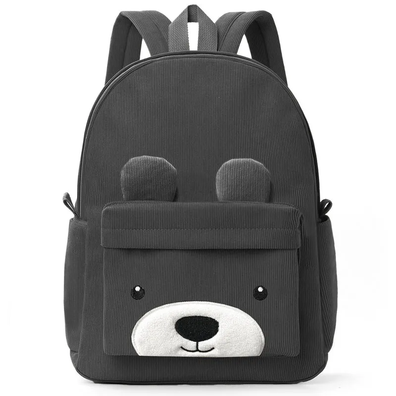 Kinderrucksack mit verspieltem Bärenmotiv Skanto