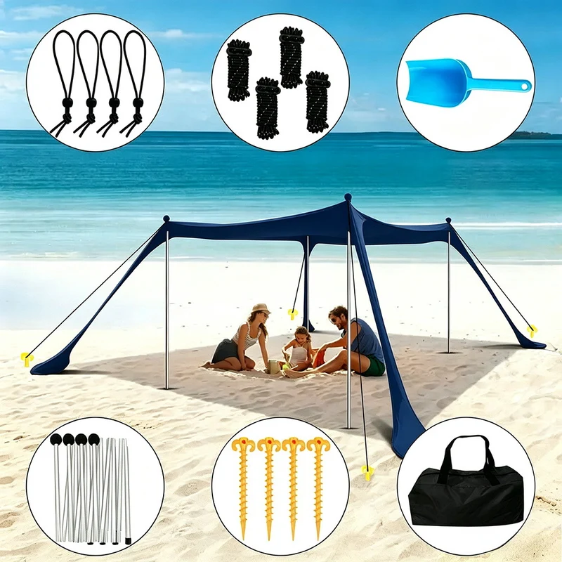 Vielseitiges Outdoor-Zeltdach Skanto