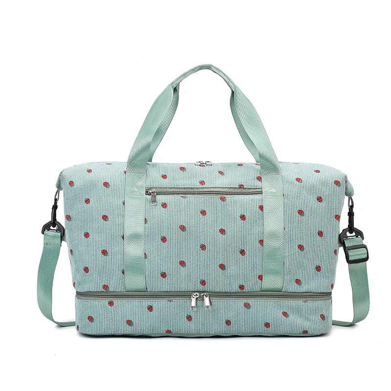 Multifunktionale Sport- und Reisetasche mit Blumenmuster Skanto