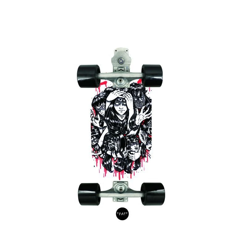 Retro-inspiriertes Mini-Cruiser-Skateboard Skanto
