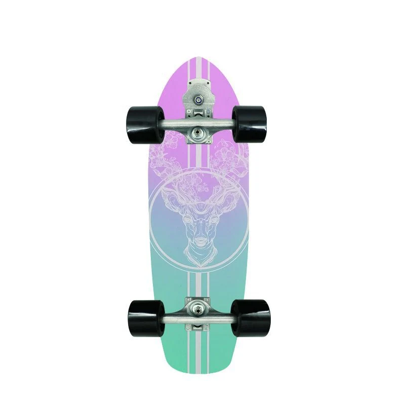 Retro-inspiriertes Mini-Cruiser-Skateboard Skanto