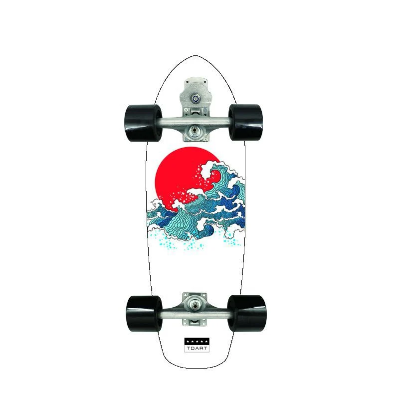 Retro-inspiriertes Mini-Cruiser-Skateboard Skanto