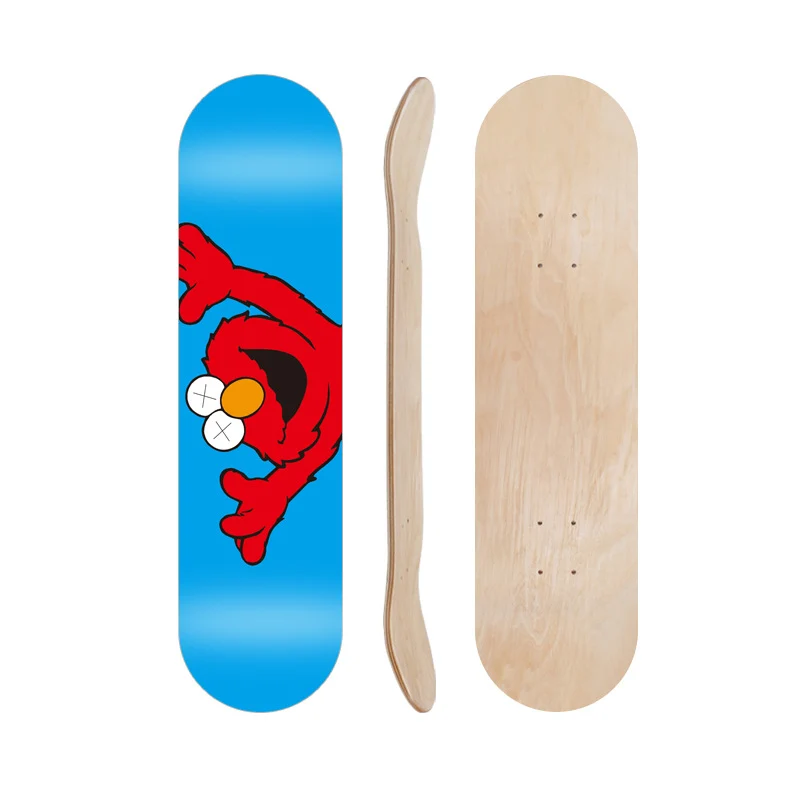Cartoon-inspiriertes Skateboard-Deck Skanto