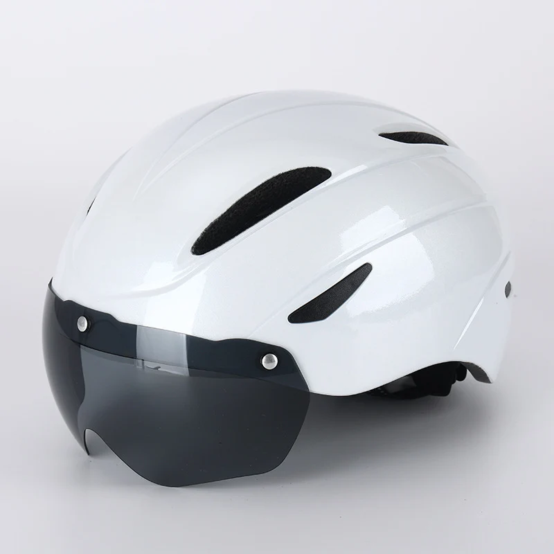 Fahrradhelm mit integriertem Visier Skanto
