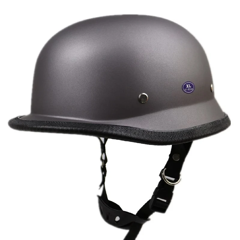 Motorradhelm im Vintage-Stil mit offenem Visier Skanto