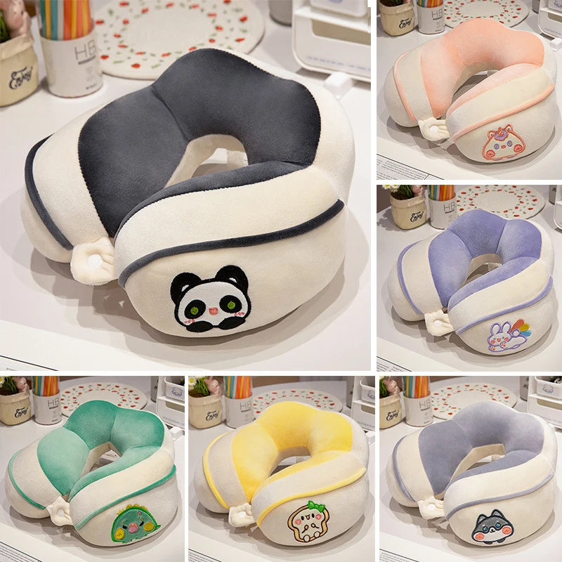 Ergonomisches Nackenkissen mit Panda-Motiv Skanto