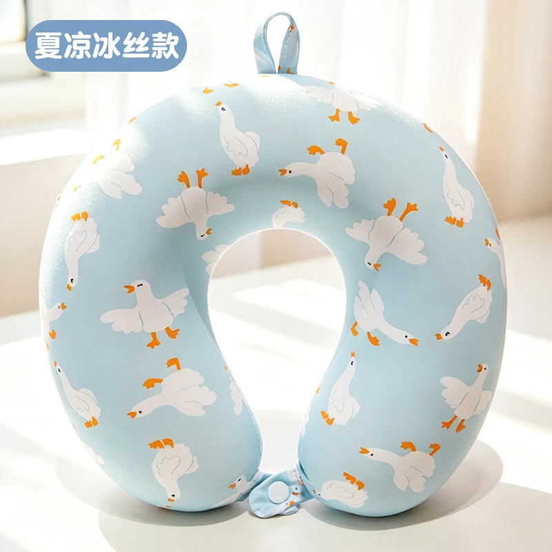 Ergonomisches Nackenkissen mit Blumenmotiv Skanto