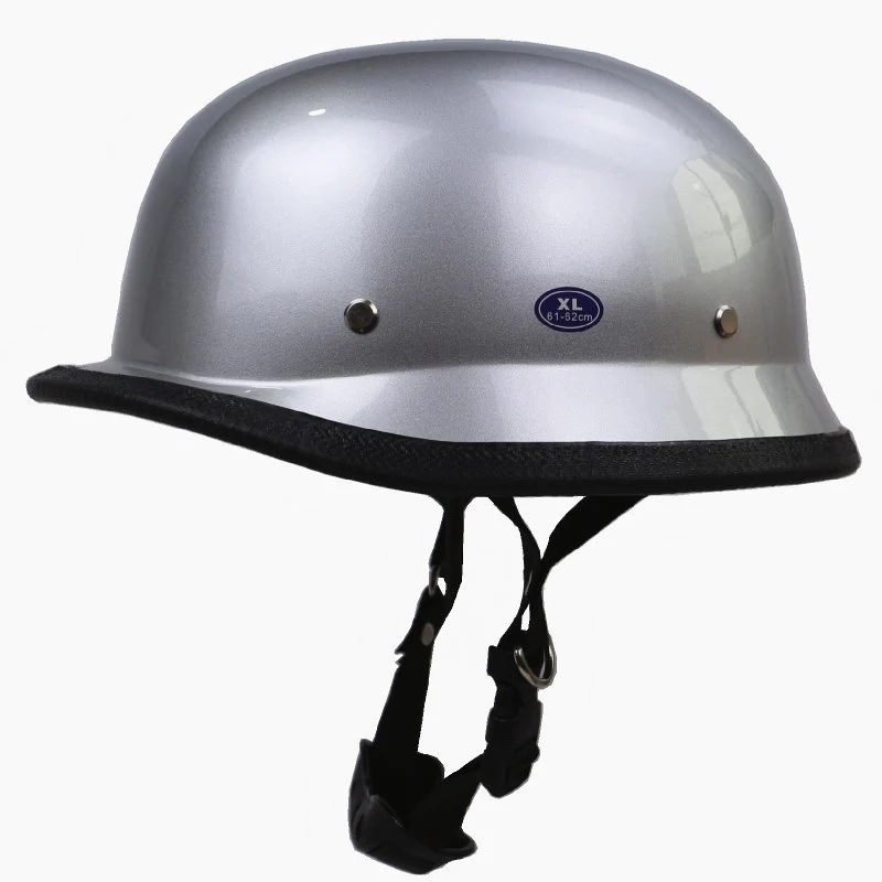 Vintage Halbschalenhelm Motorrad-Kopfbedeckung Skanto