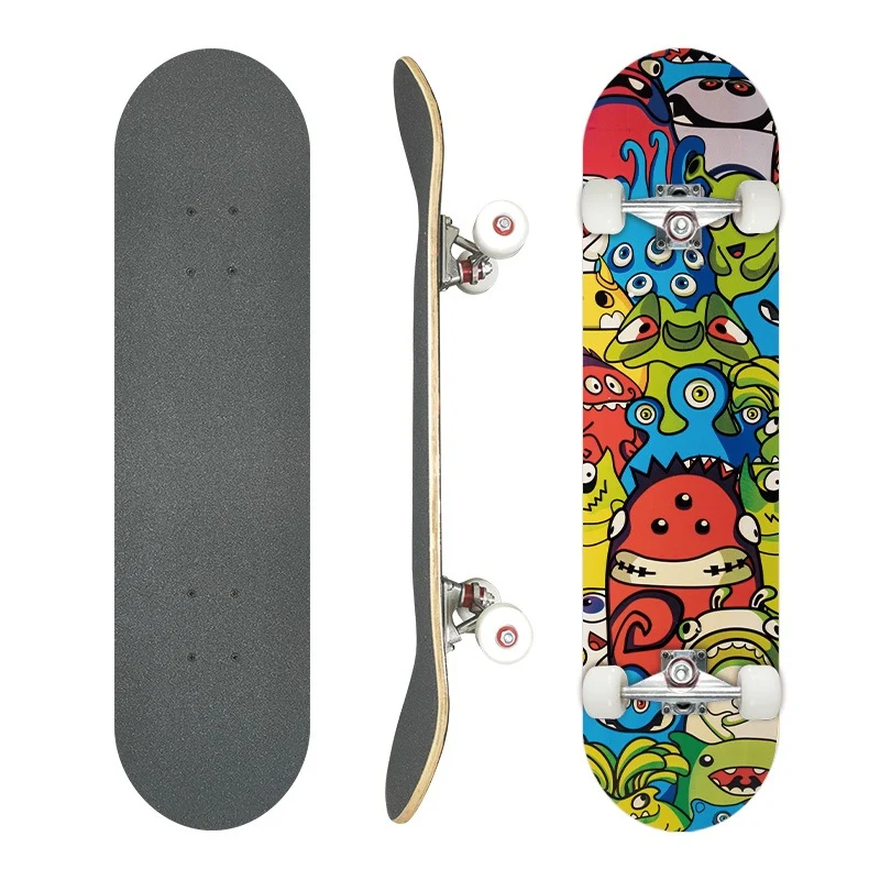 Grafisches Künstlerisches Skateboard Skanto