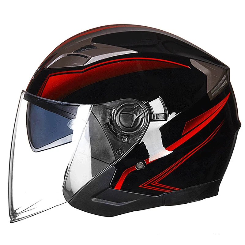 Integralhelm mit integriertem Visier Skanto
