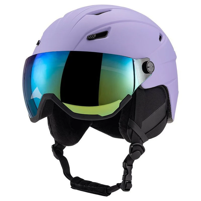 Schneesporthelm mit integriertem Visier Skanto