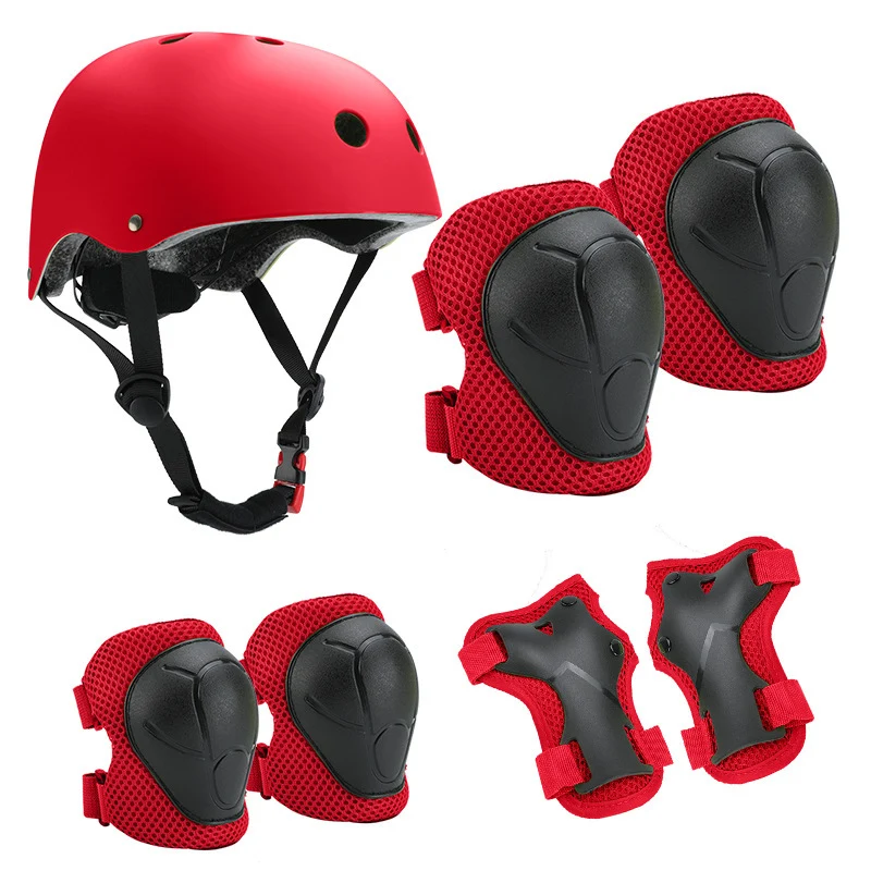 Sport-Knie- und Ellbogenschützer-Set Skanto