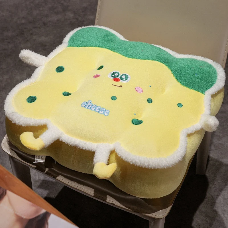 3D-Plüsch-Sitzkissen im Sandwich-Design Skanto