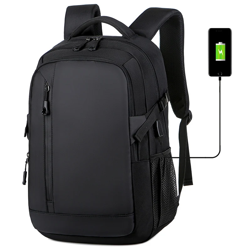Rucksack mit wasserabweisendem Material und gepolstertem Laptopfach Skanto