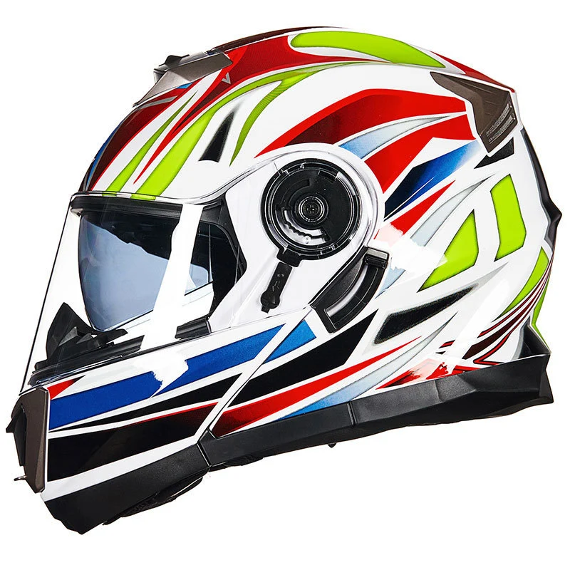 Aerodynamischer Integral-Motorradhelm Skanto